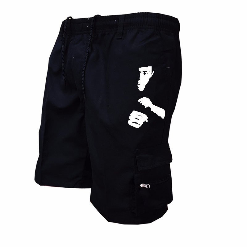 Mens Fashion Cargo Pants - Celana Pendek Pakaian Kerja Bermotif Fashion