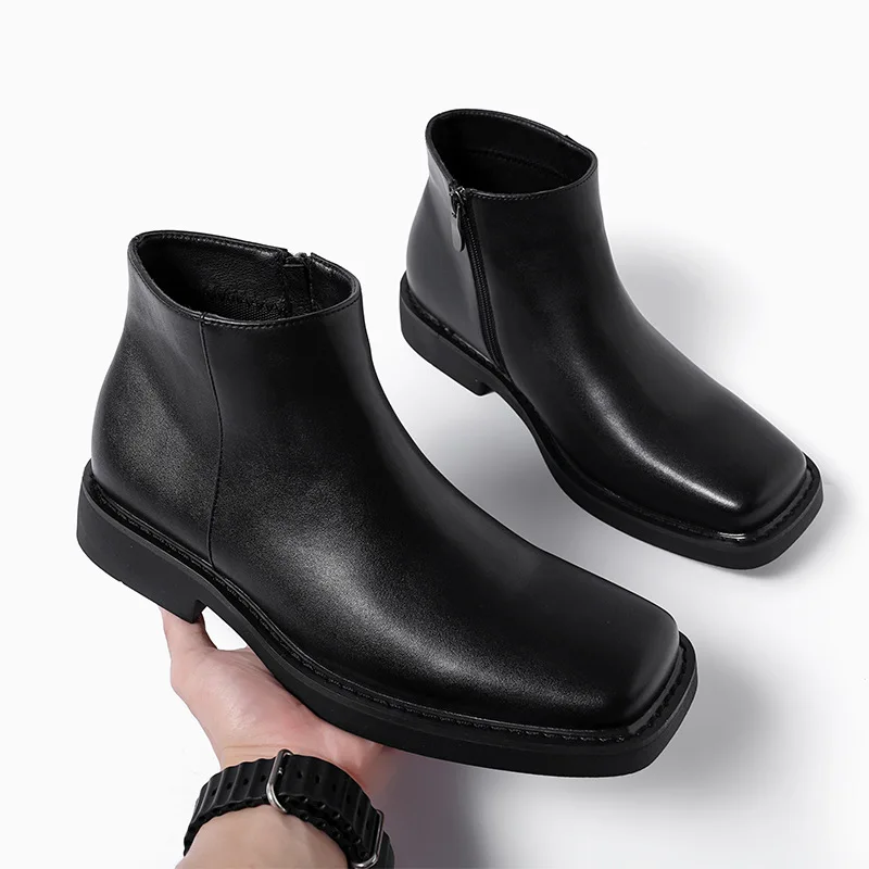 Mens Fashion Dress Shoes - Sepatu Kulit Kasual Pria Fashion Baru