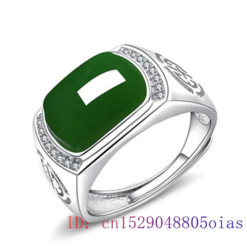Men'S Fashion For Wedding - Cincin Giok Hijau Hadiah Fashion Pria