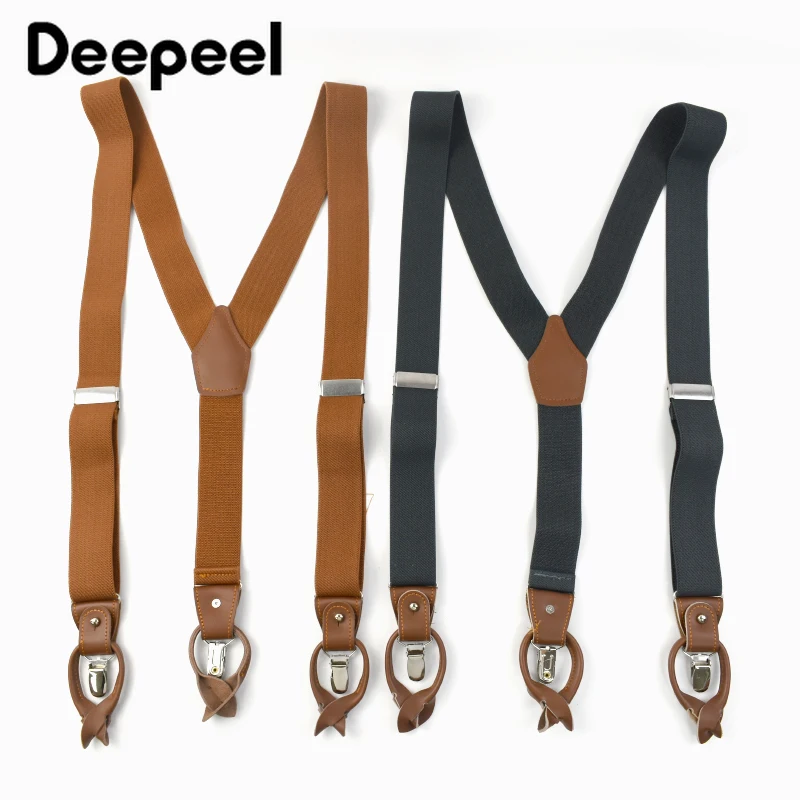 Suspenders Clip Men - Deeweel Suspender pria dan dewasa, 6