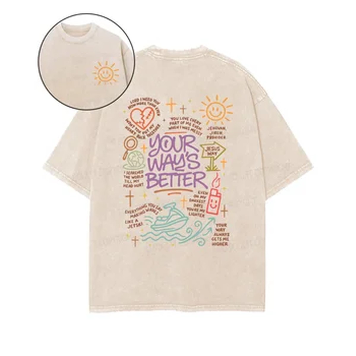 Men'S Fashion Oversized T Shirt - Kaos Fashion Jalanan Gothic Populer Pria