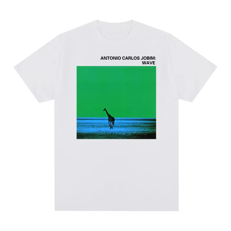 Men'S Fashion Nova Shirts - Kaus Vintage Wave ANTONIO CARLOS JOBIM