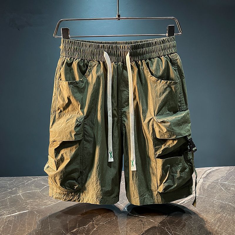 Men'S Fashion Pants 2025 - Celana Pendek Kargo Bermuda Pria Pinggang