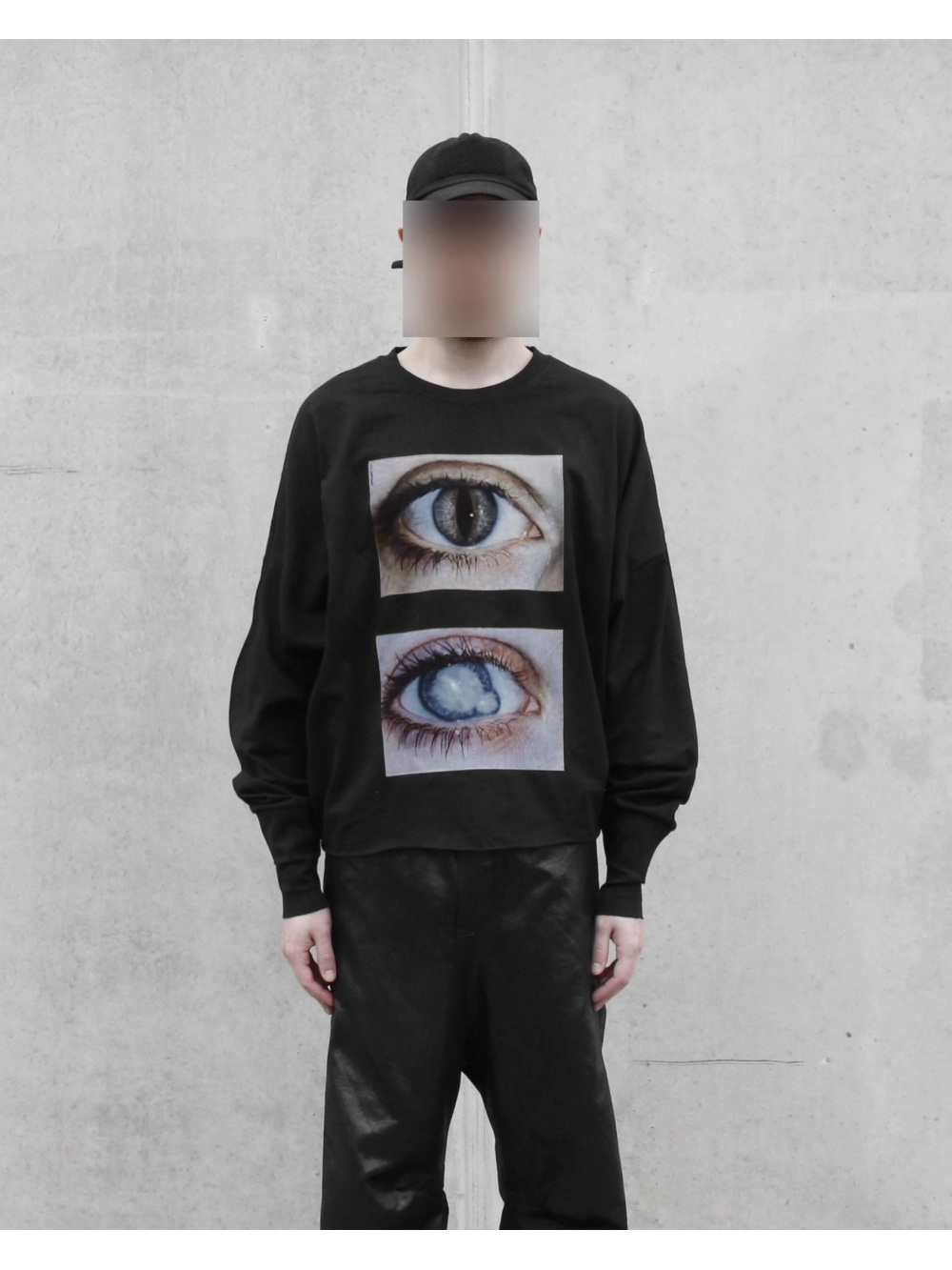 Mens Fashion Trend - Atasan Serbaguna Lengan Panjang Motif Mata