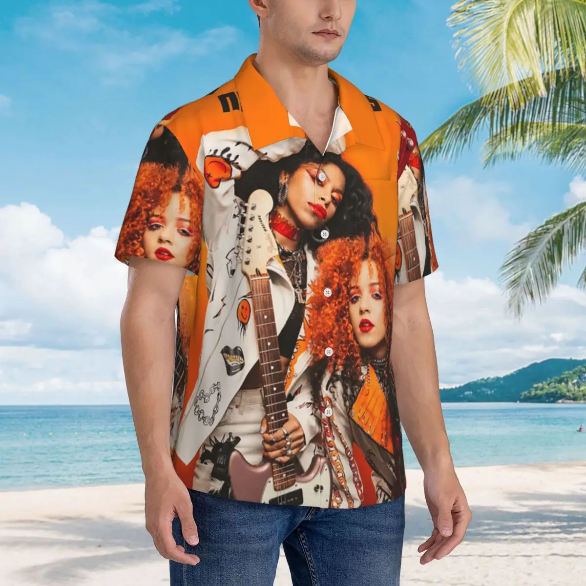 Men'S Fashion Nova Shirts - Nova Twins Hawaiian Shirts Fashion Pria