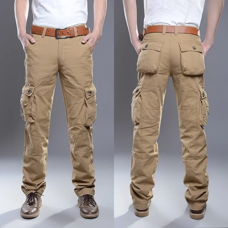 Mens Fashion Cargo Pants - Celana kargo mendaki untuk pria celana