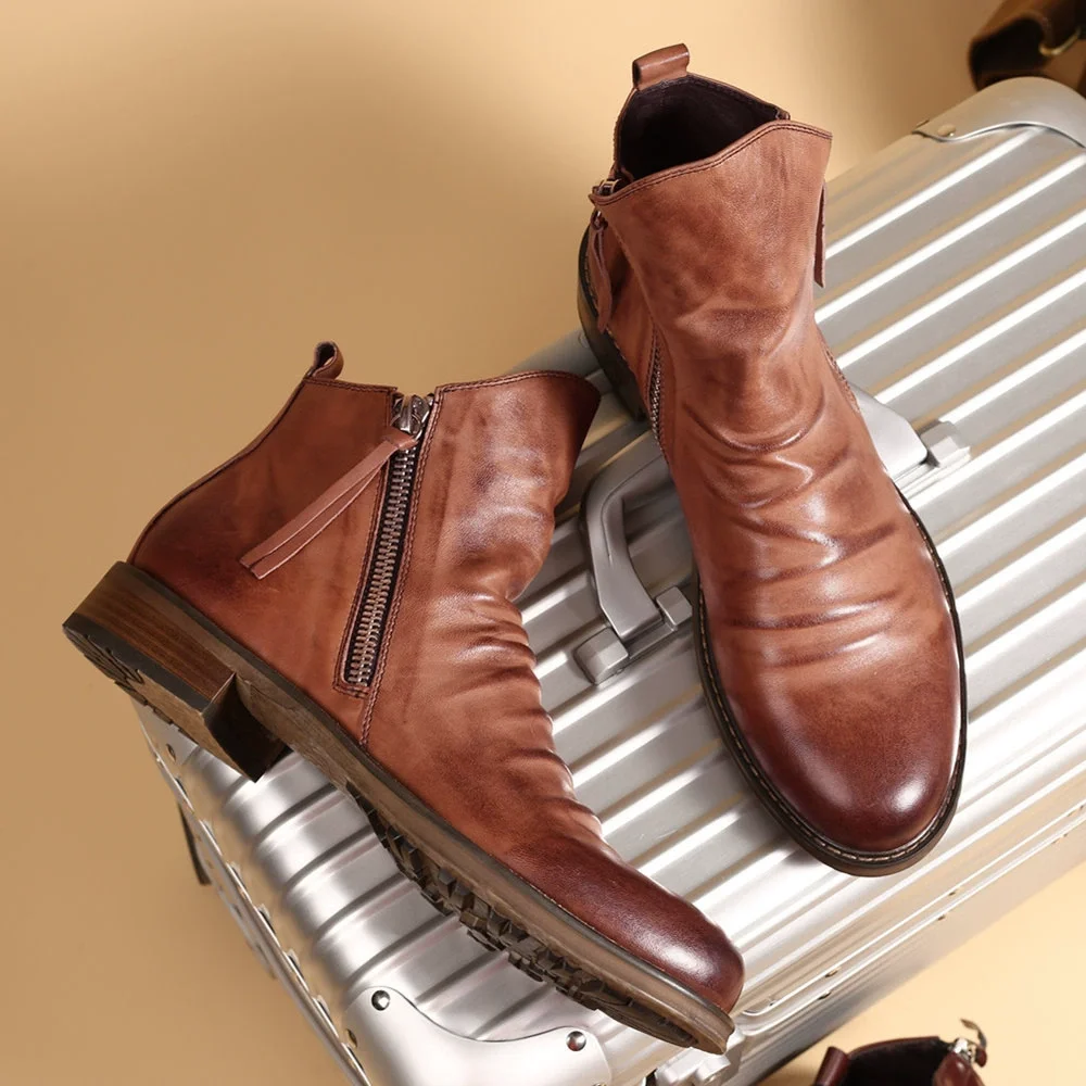 Chelsea Boots Men - Sepatu Bot Chelsea Pria Fashion Sepatu