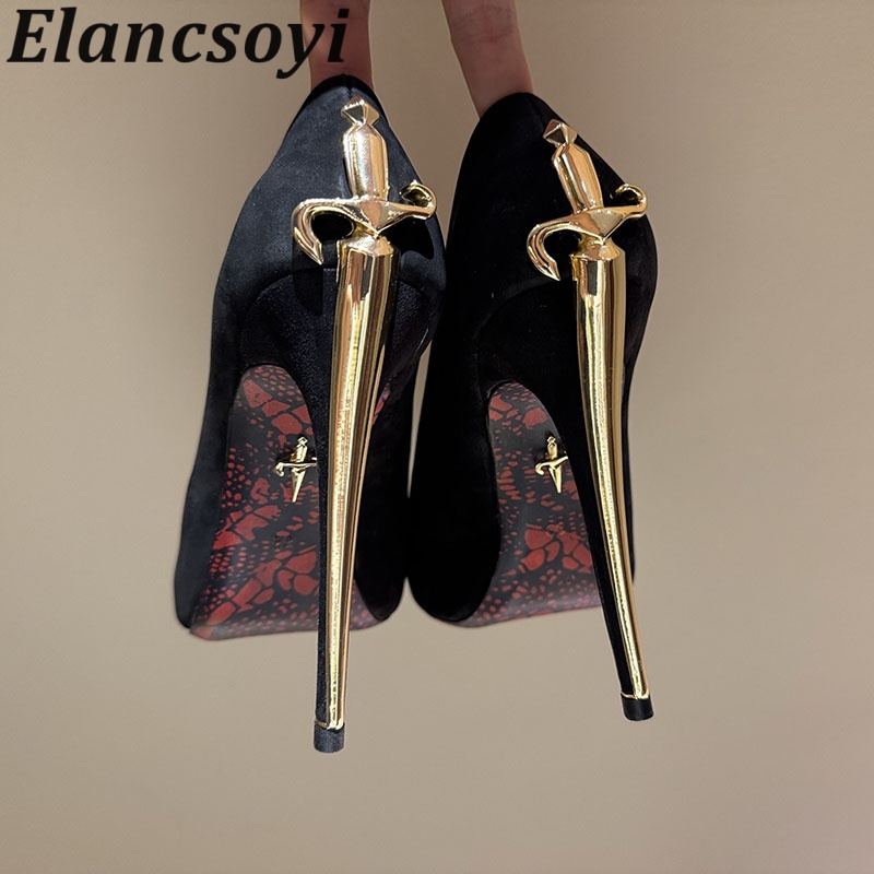 Mens Fashion Dress Shoes - Diskon Besar Seksi Sepatu Hak Tinggi