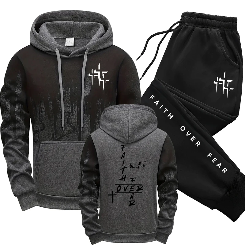 Men'S Fashion Hoodies - Pakaian Olahraga Kasual Harian Musim Gugur