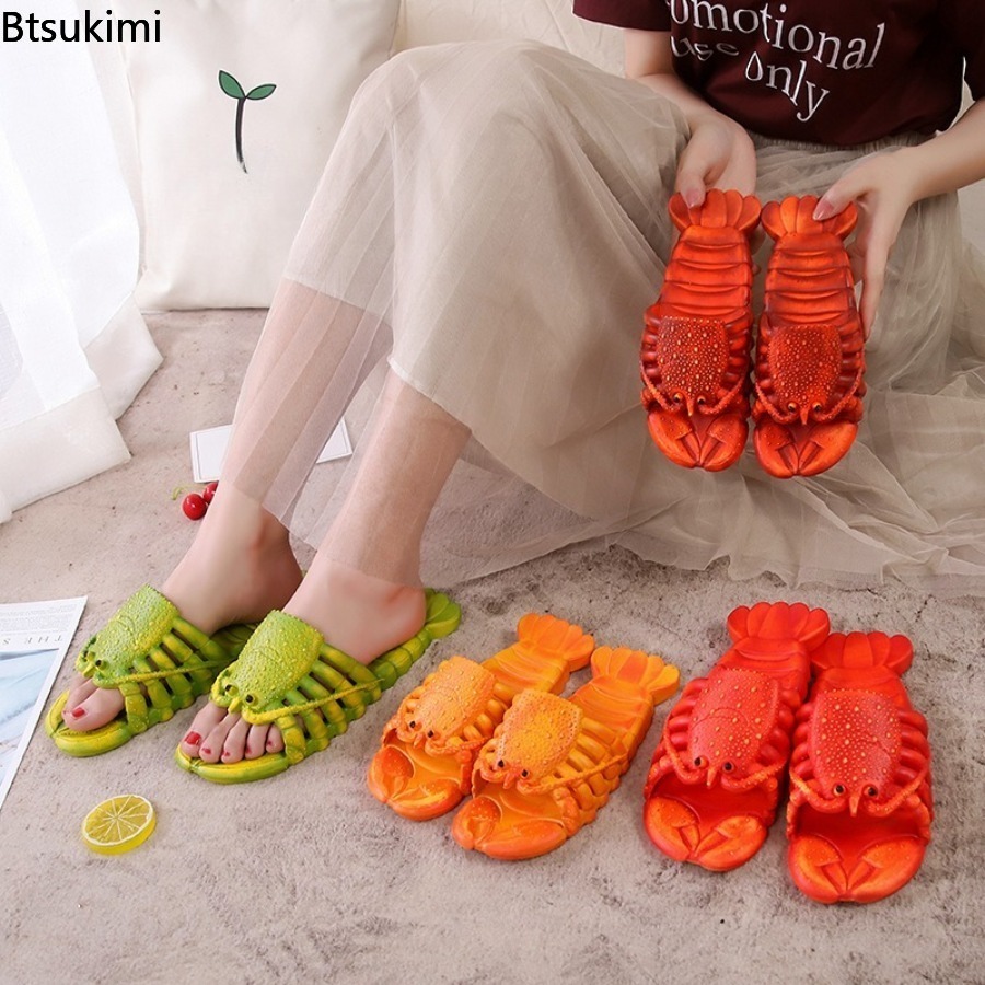 Men'S Fashion Shoes - Sandal Lobster Kartun Musim Panas 2026