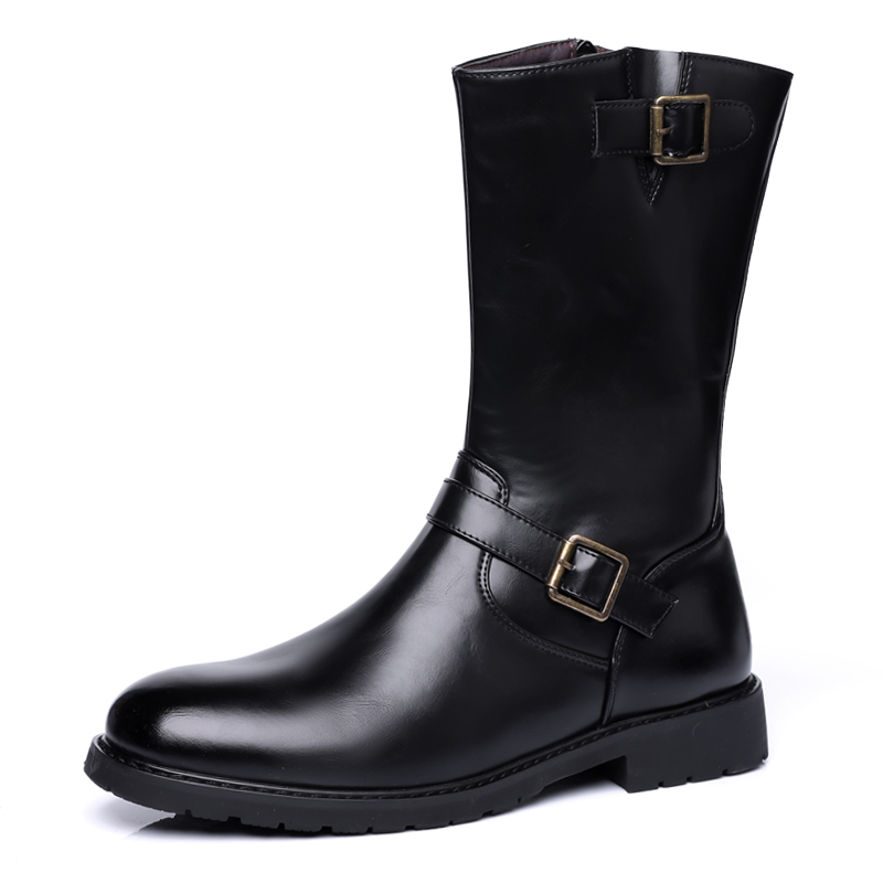 Men'S Fashion Brands - Sepatu Boot Pria High-Top Model Stage