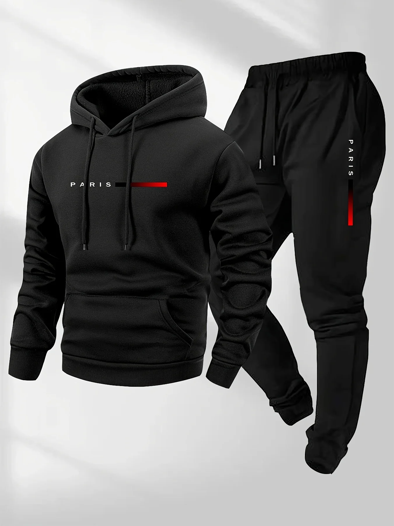 Mens Fashion Trend - Set Pakaian Olahraga Pria Motif Huruf