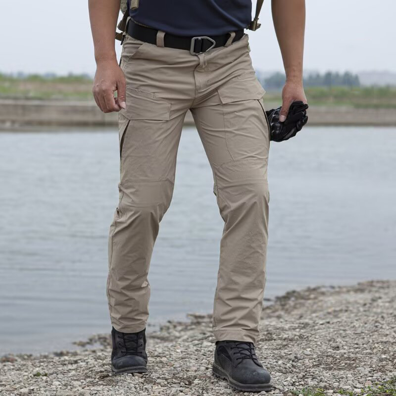 Mens Fashion Cargo Pants - Celana Kargo Taktis Hiking Outdoor Pria