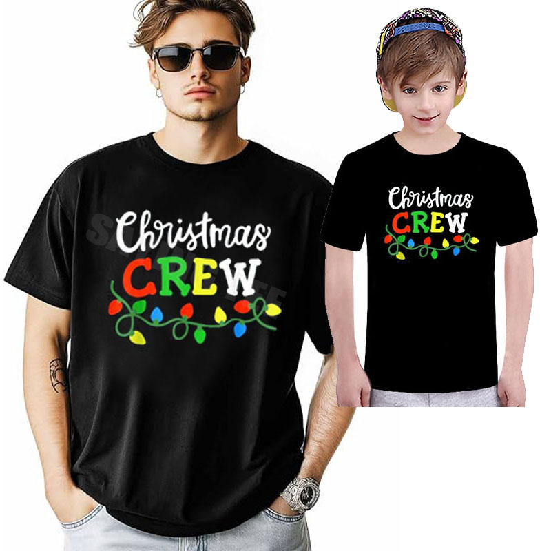 Men'S Fashion Xmas Party - Kaos Keluarga Seragam Natal untuk Pesta