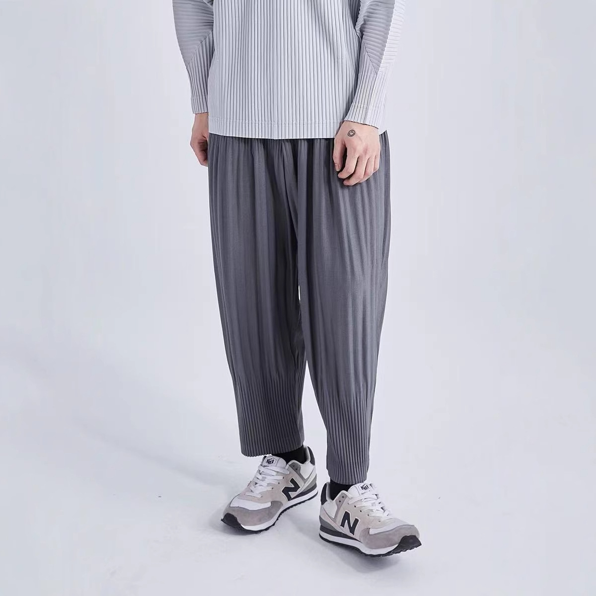 Celana Harem Berlipat Miyake C - Men'S Fashion Pants 2025 ulasan dan harga