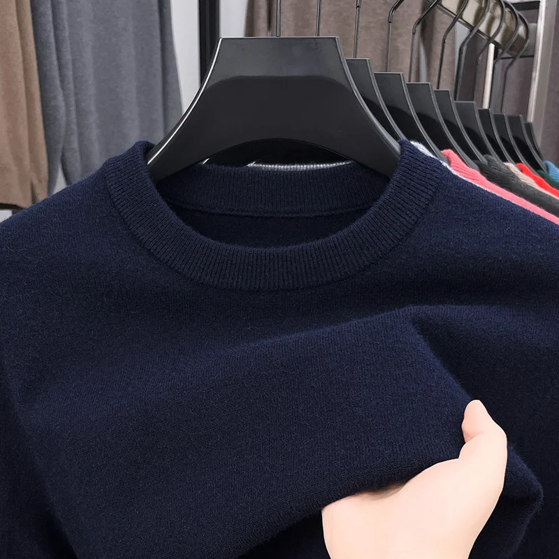 2025 Sweater Kasual Pria Baru  - Mens Fashion Mullet ulasan dan harga