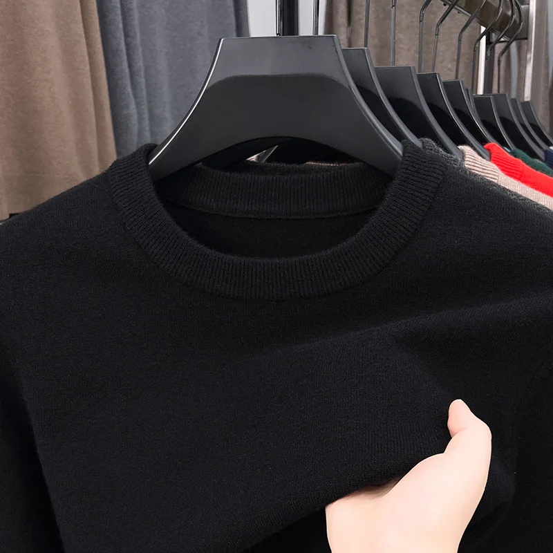 2025 Sweater Kasual Pria Baru  - Mens Fashion Mullet ulasan dan harga