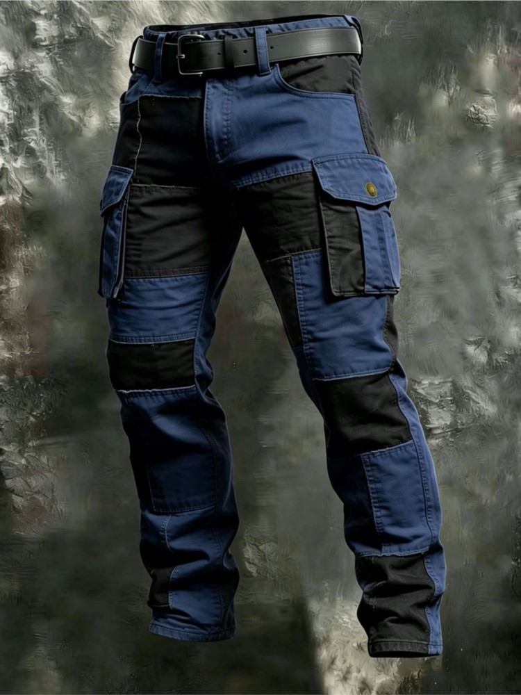 Celana Kargo Pria Katun Khaki  - Mens Fashion Cargo Pants ulasan dan harga