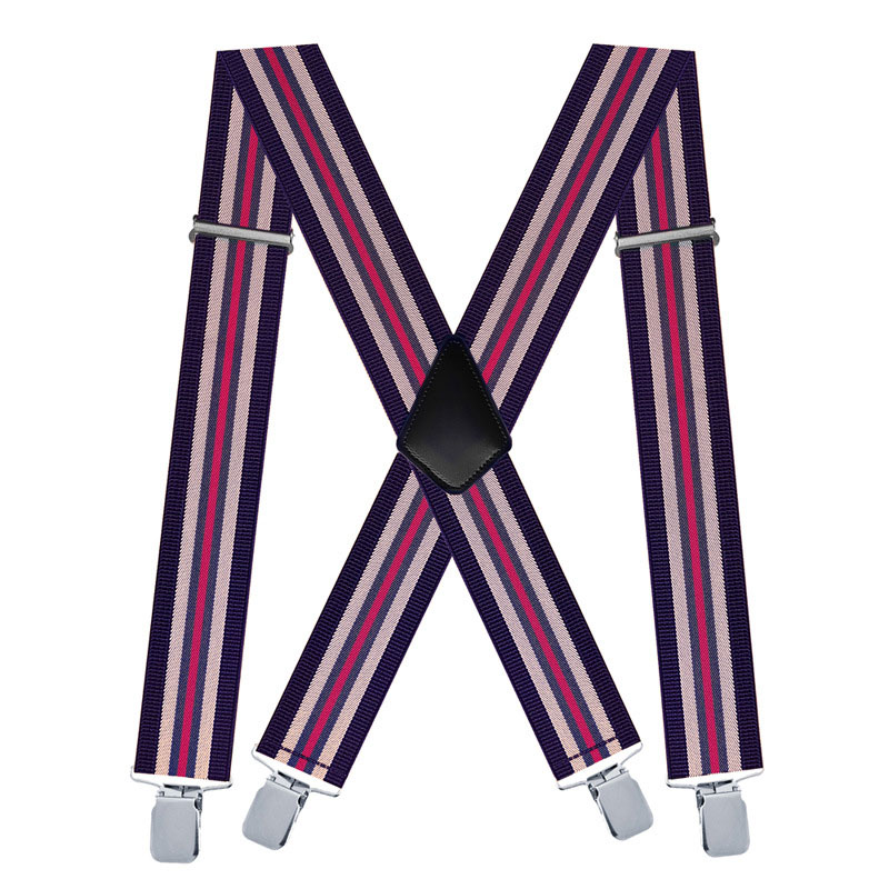 Suspender Pria Bergaris X Bela - Suspenders Clip Men ulasan dan harga