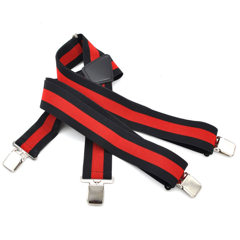 Suspender Pria Bergaris X Bela - Suspenders Clip Men ulasan dan harga
