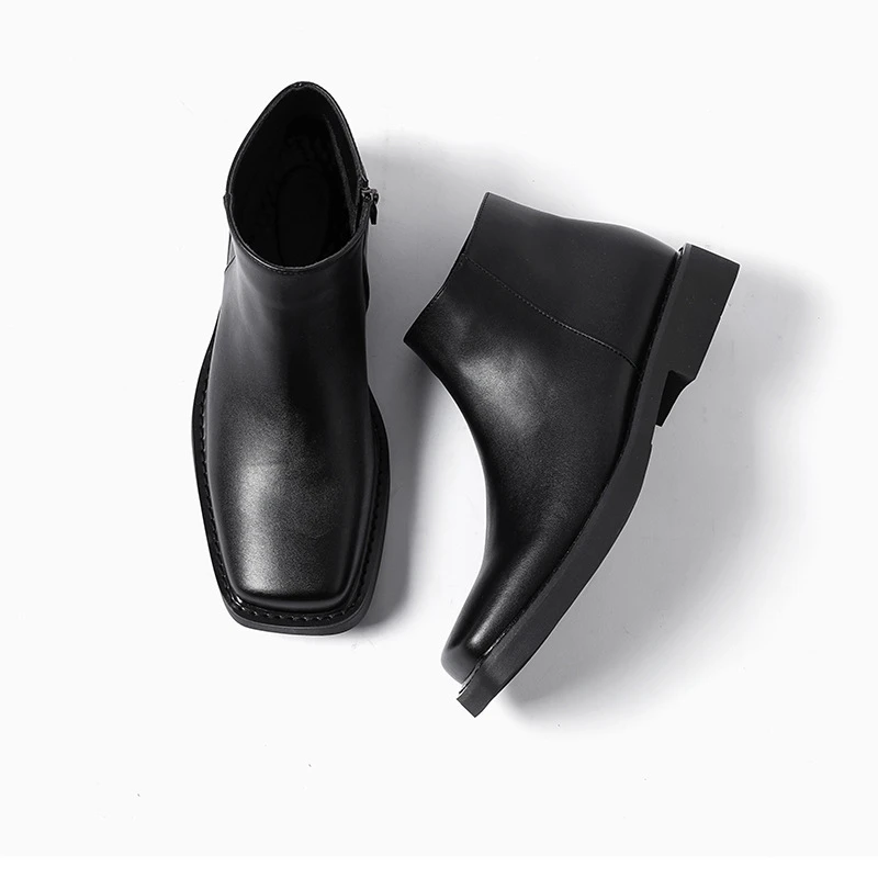 Sepatu Kulit Kasual Pria Fashi - Mens Fashion Dress Shoes ulasan dan harga