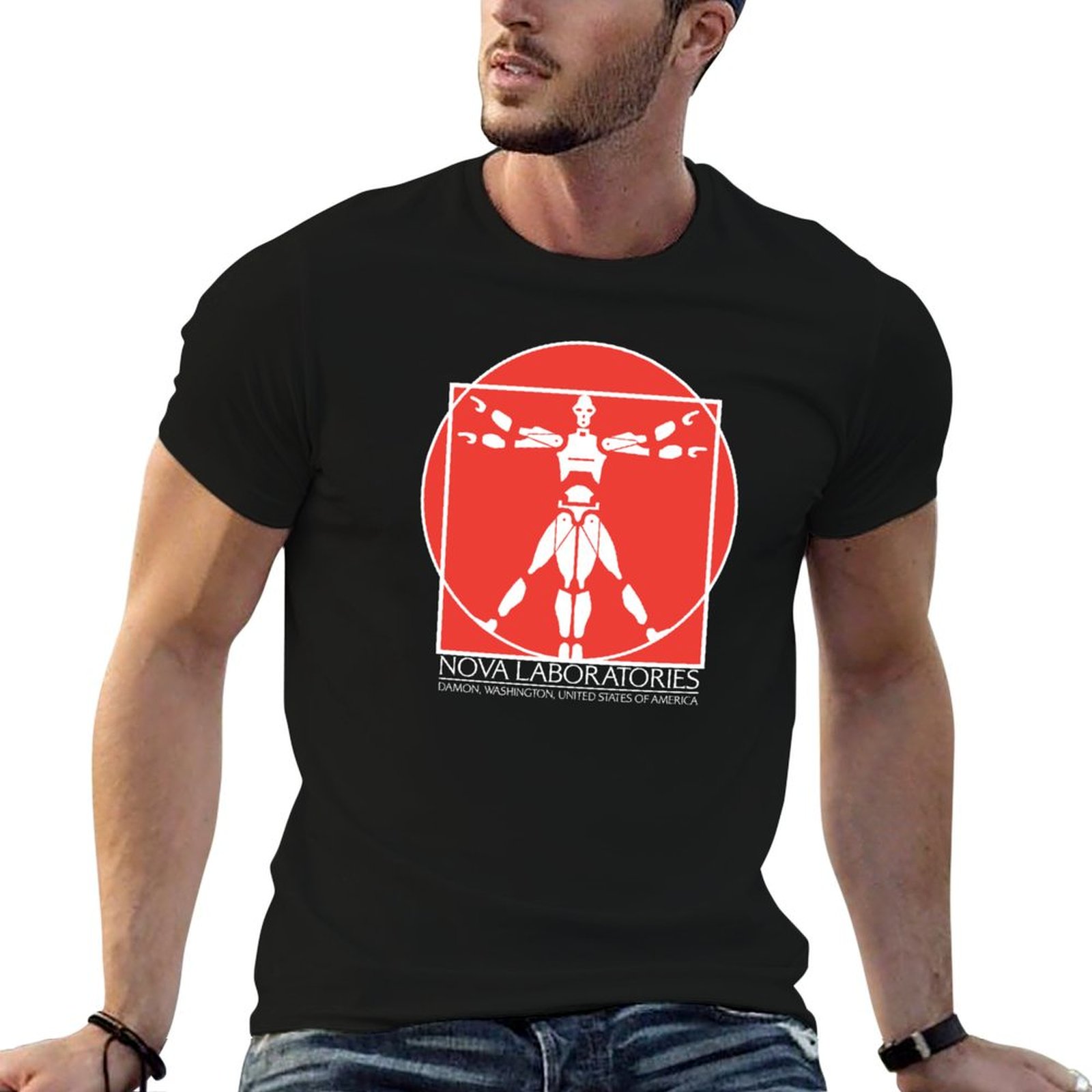 Kaos Nova Laboratories Text 02 - Men'S Fashion Nova Shirts ulasan dan harga