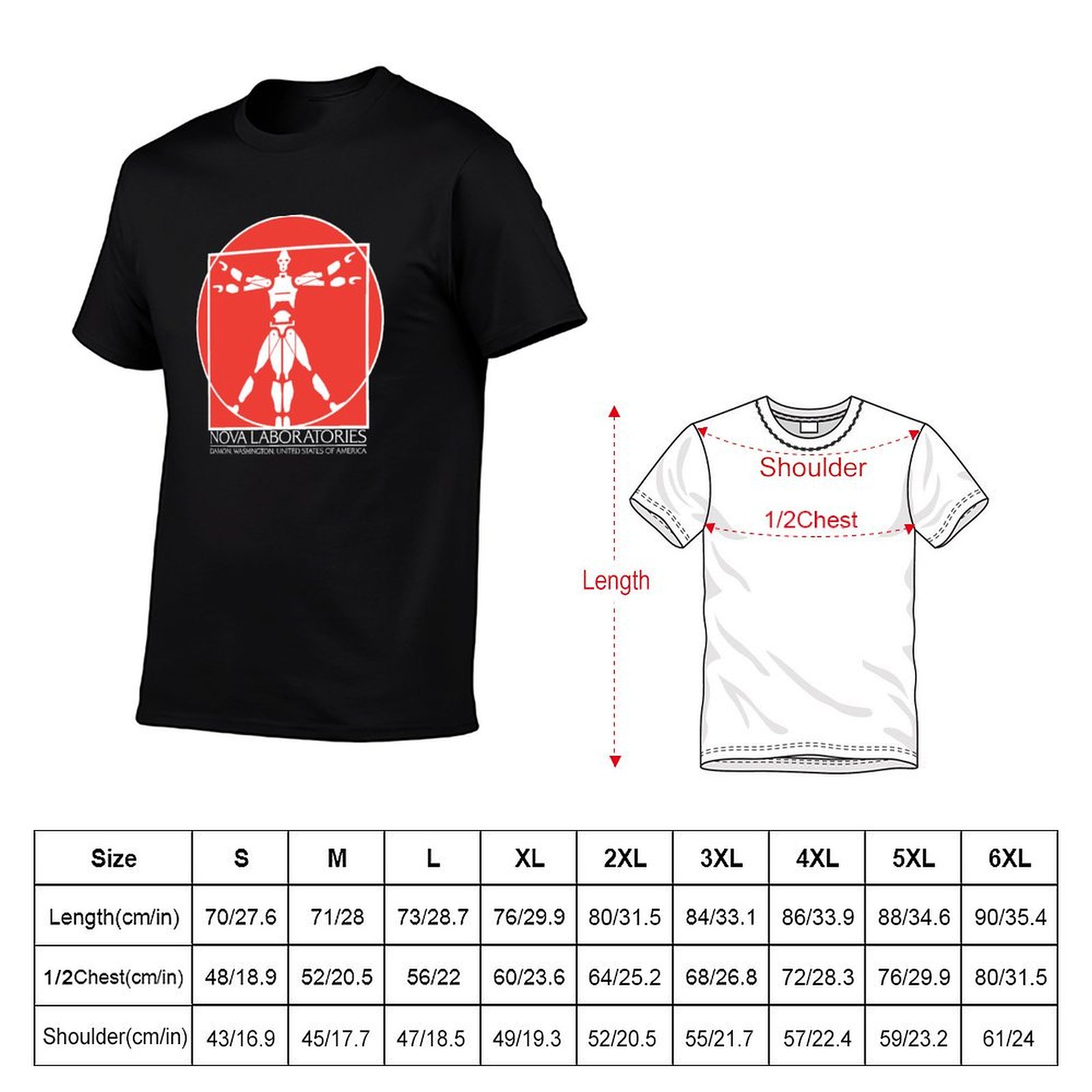 Kaos Nova Laboratories Text 02 - Men'S Fashion Nova Shirts ulasan dan harga