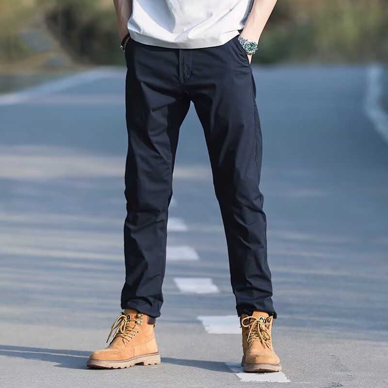 Celana Kasual Pria Model Lurus - Mens Fashion Cargo Pants ulasan dan harga