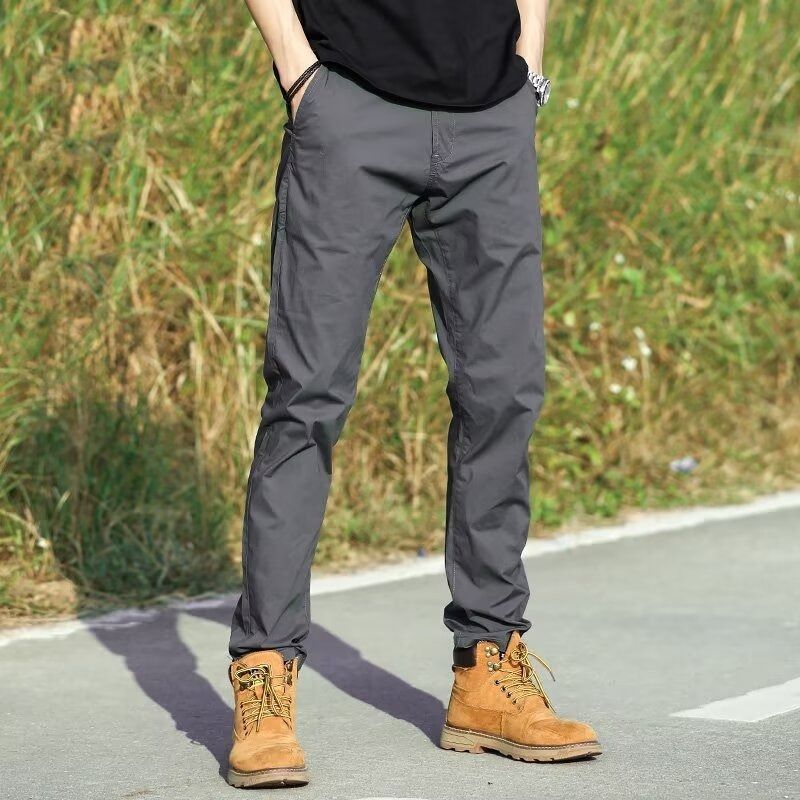 Celana Kasual Pria Model Lurus - Mens Fashion Cargo Pants ulasan dan harga