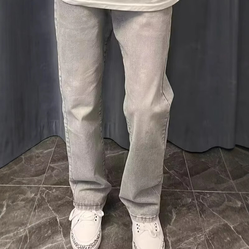 Celana Jeans Pria Model Vintag - Men'S Fashion Grey Jeans ulasan dan harga