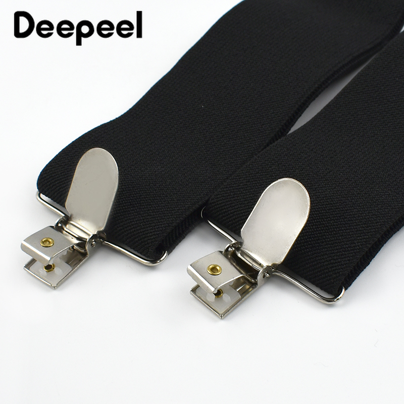 Deepeel suspender pria dewasa, - Suspenders Clip Men ulasan dan harga