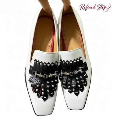 Sepatu Loafer Pria Model Slip  - Mens Fashion Dress Shoes ulasan dan harga