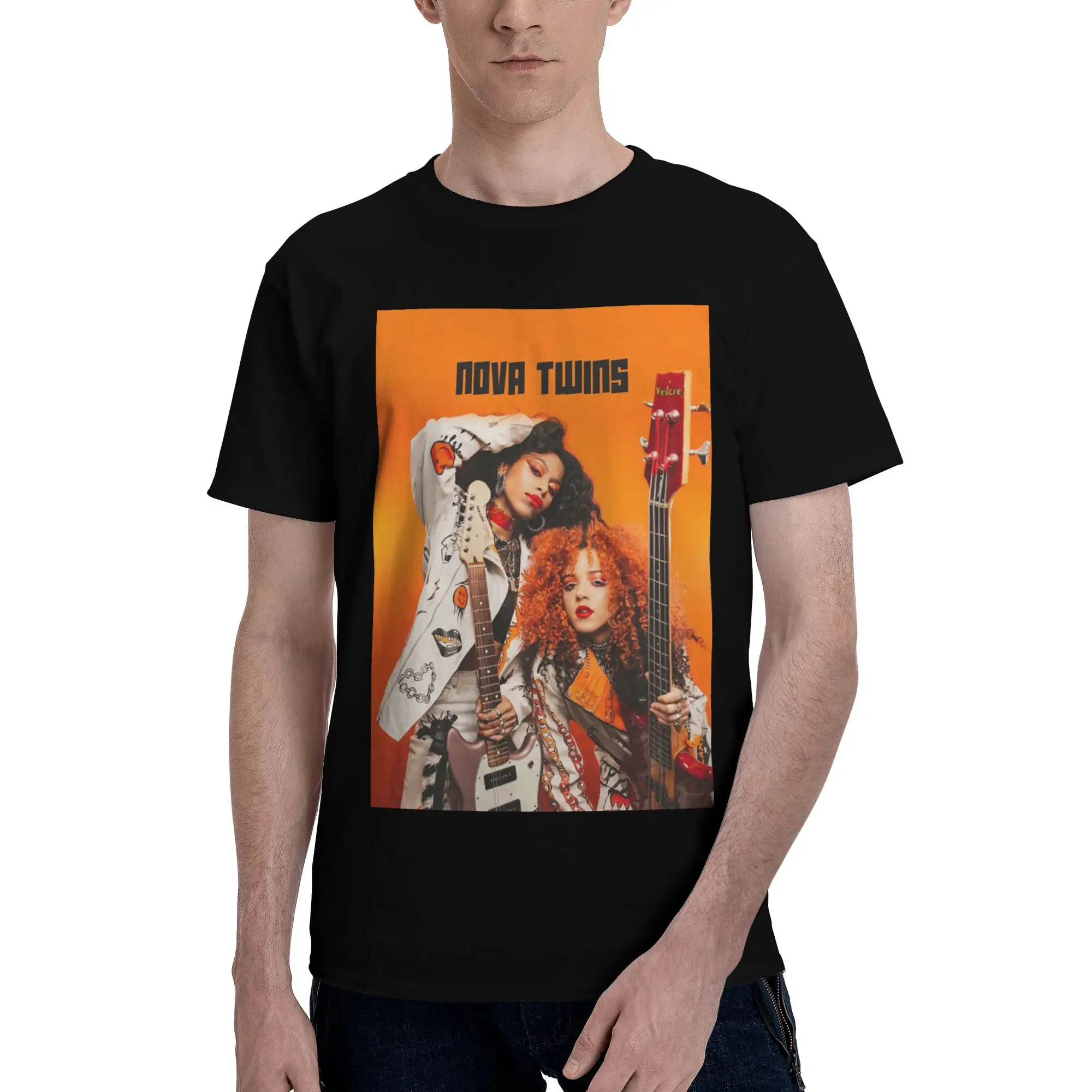Nova Twins Kaus Katun 100% Kau - Men'S Fashion Nova Shirts ulasan dan harga