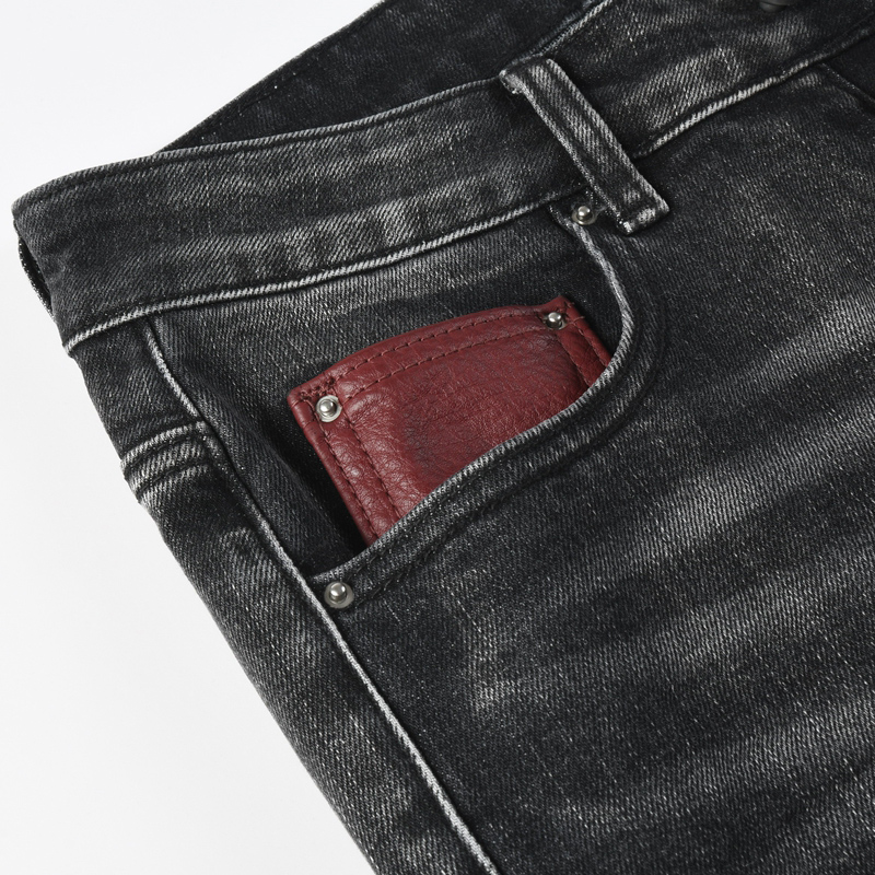 Celana Jeans High Street Fashi - Men'S Fashion Grey Jeans ulasan dan harga