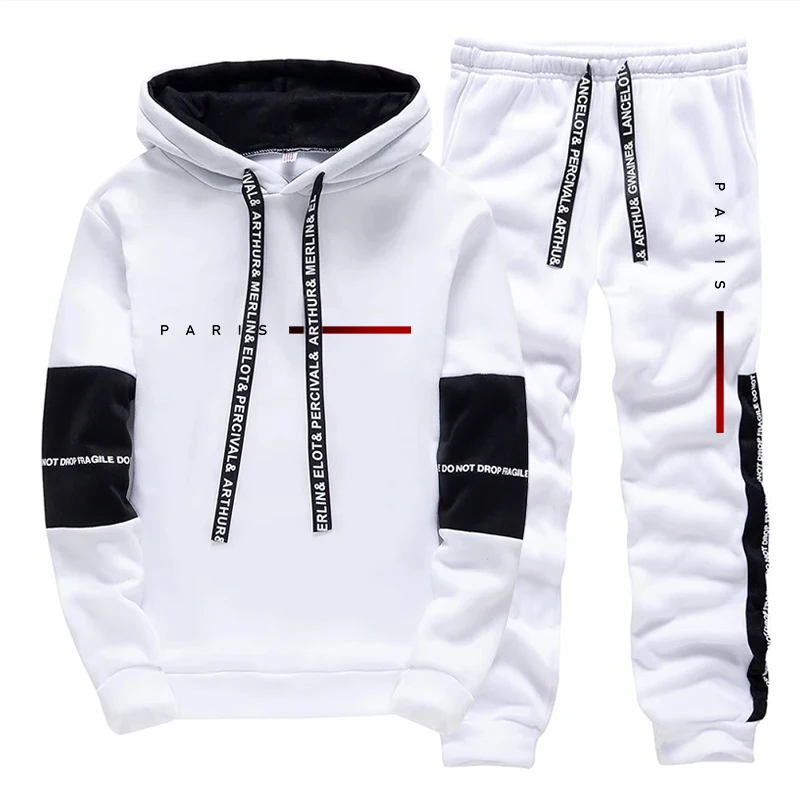 Set Hoodie Fashion Paris Stree - Men'S Fashion Hoodies ulasan dan harga
