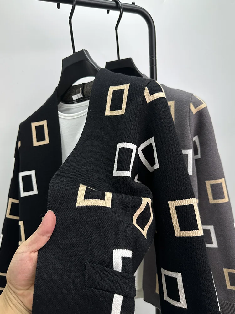 Kardigan Rajutan Desainer Pria - Mens Fashion Mullet ulasan dan harga
