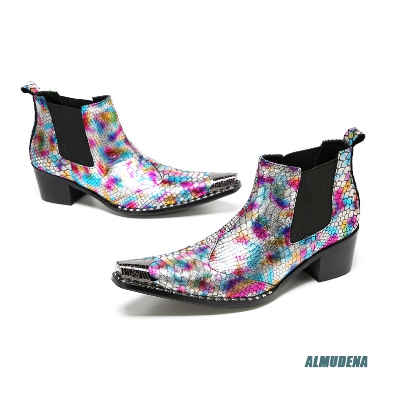 Sepatu Bot Chelsea Hak Blok Uj - Mens Fashion Dress Shoes ulasan dan harga
