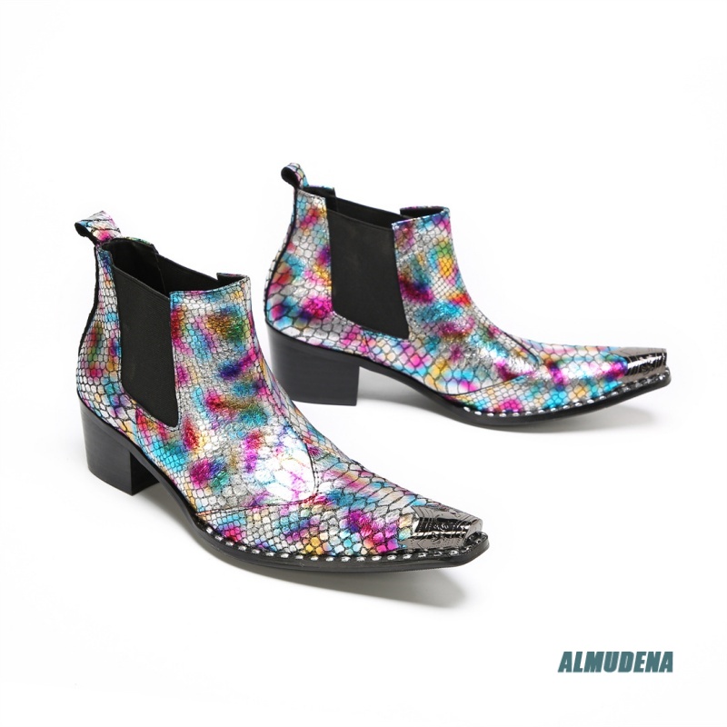 Sepatu Bot Chelsea Hak Blok Uj - Mens Fashion Dress Shoes ulasan dan harga