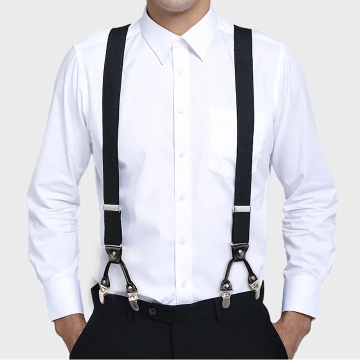 Penyangga Celana Pria Heavy Du - Suspenders Clip Men ulasan dan harga