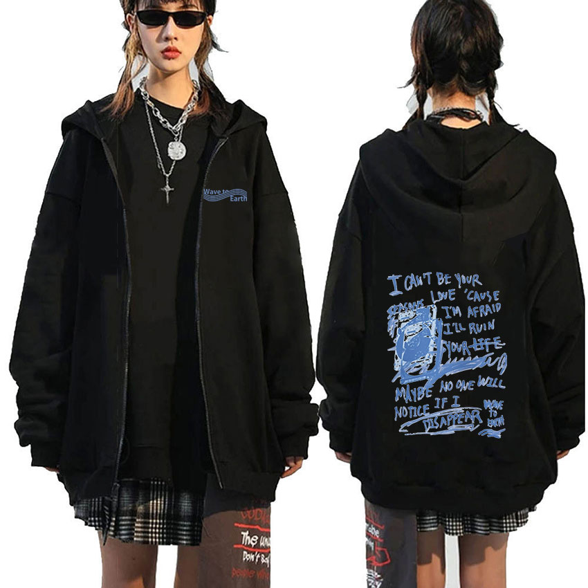 Hoodie motif ritsleting 2024 g - Men'S Fashion Hoodies ulasan dan harga