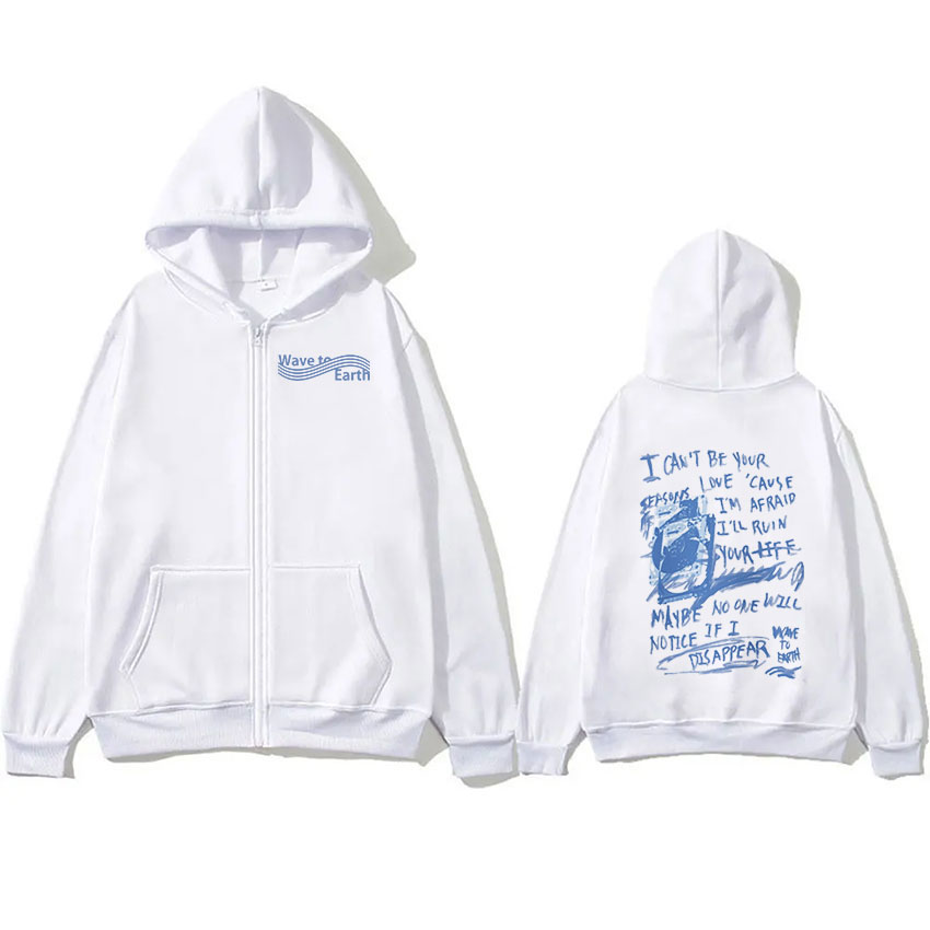Hoodie motif ritsleting 2024 g - Men'S Fashion Hoodies ulasan dan harga