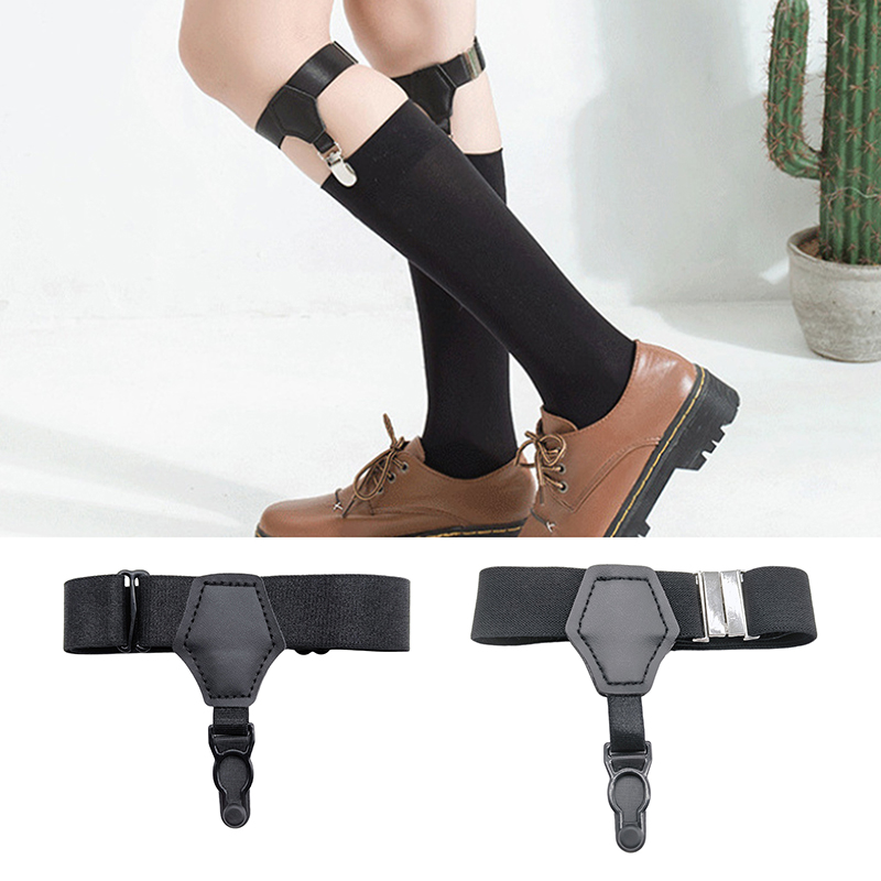 Penyangga Kaus Kaki Hitam 1 Pc - Suspenders Clip Men ulasan dan harga