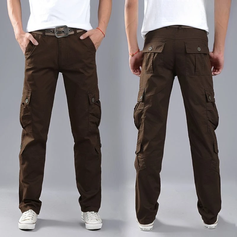 Celana kargo mendaki untuk pri - Mens Fashion Cargo Pants ulasan dan harga