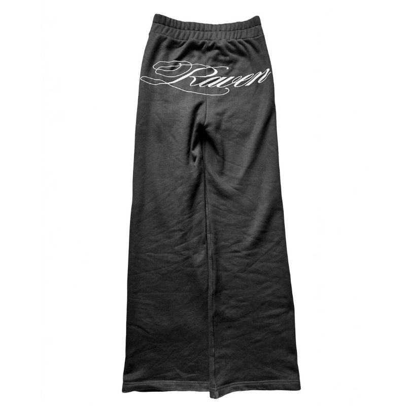 Celana Kasual Lurus Motif Goth - Men'S Fashion Pants 2025 ulasan dan harga