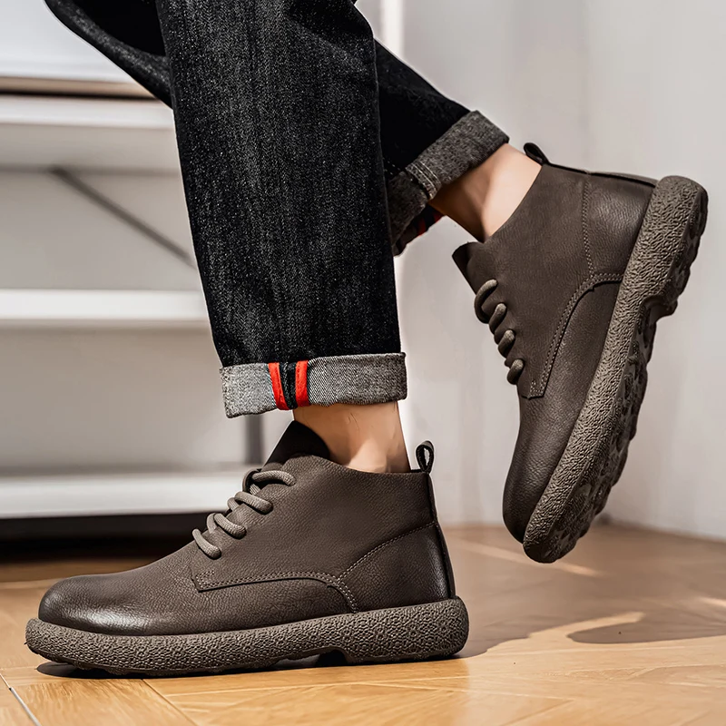 Sepatu Bot Pria Sepatu Bot Pen - Chelsea Boots Men ulasan dan harga