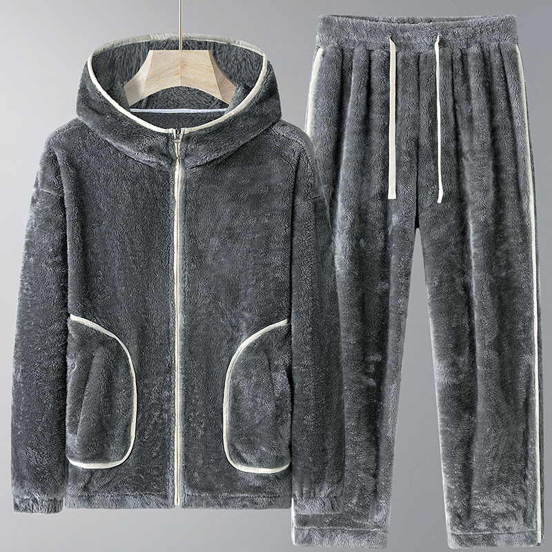 Set Hoodie Pria Musim Dingin 2 - Men'S Fashion Hoodies ulasan dan harga