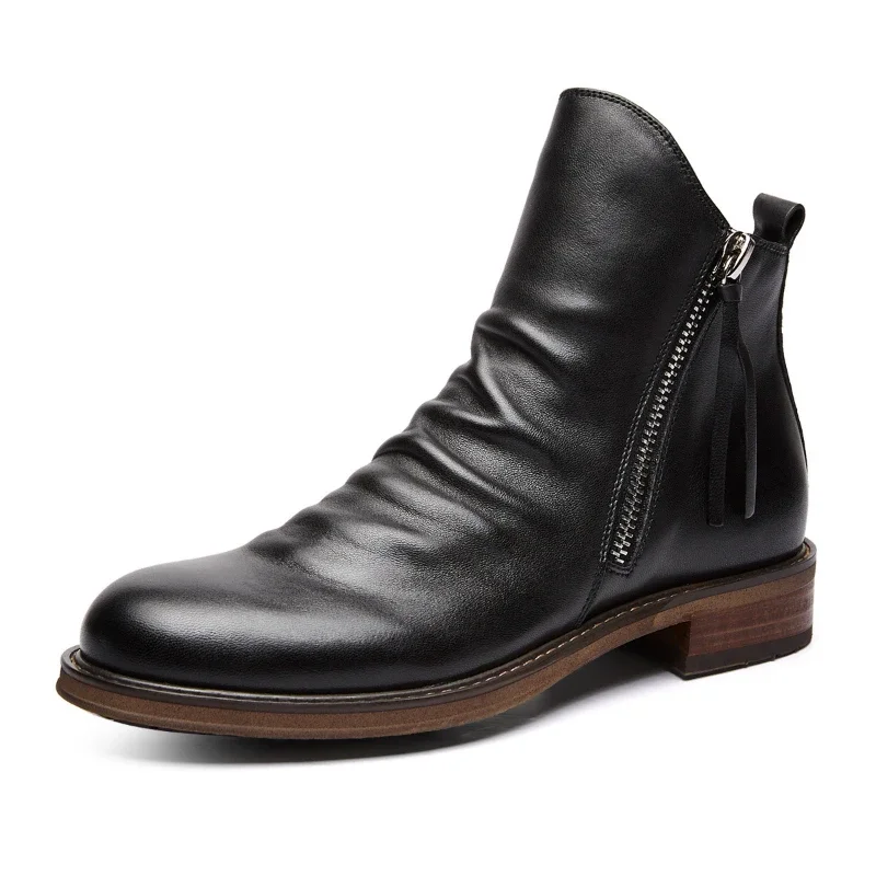 Sepatu Bot Chelsea Pria Fashio - Chelsea Boots Men ulasan dan harga