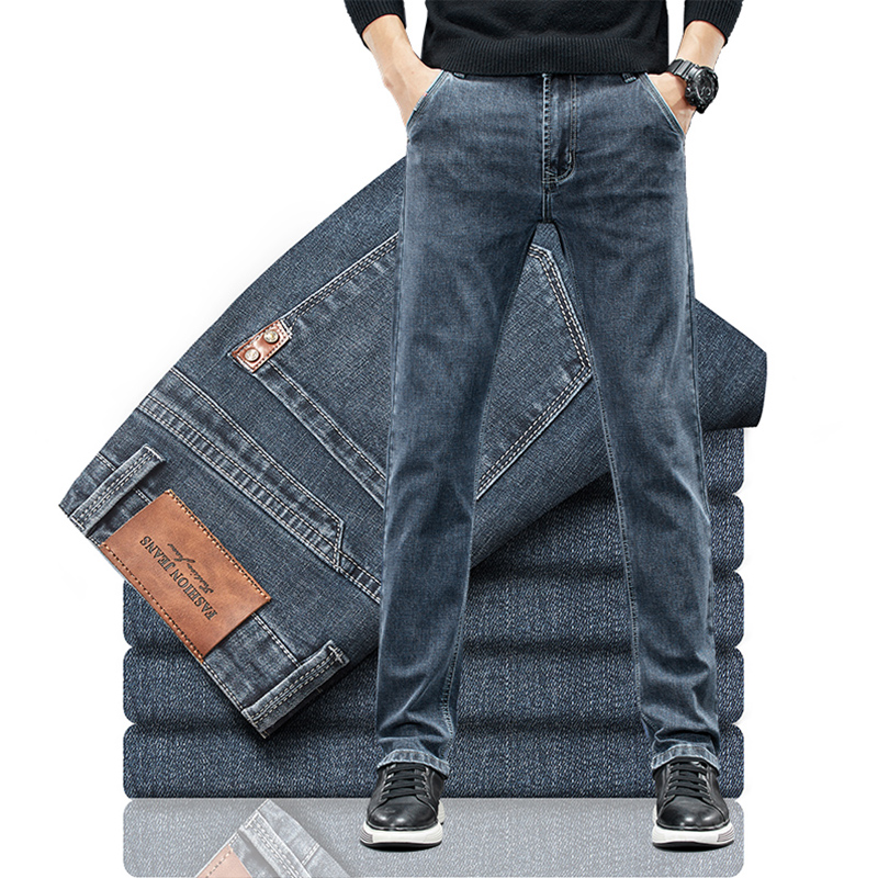 Celana jeans ramping pria, baw - Men'S Fashion Grey Jeans ulasan dan harga