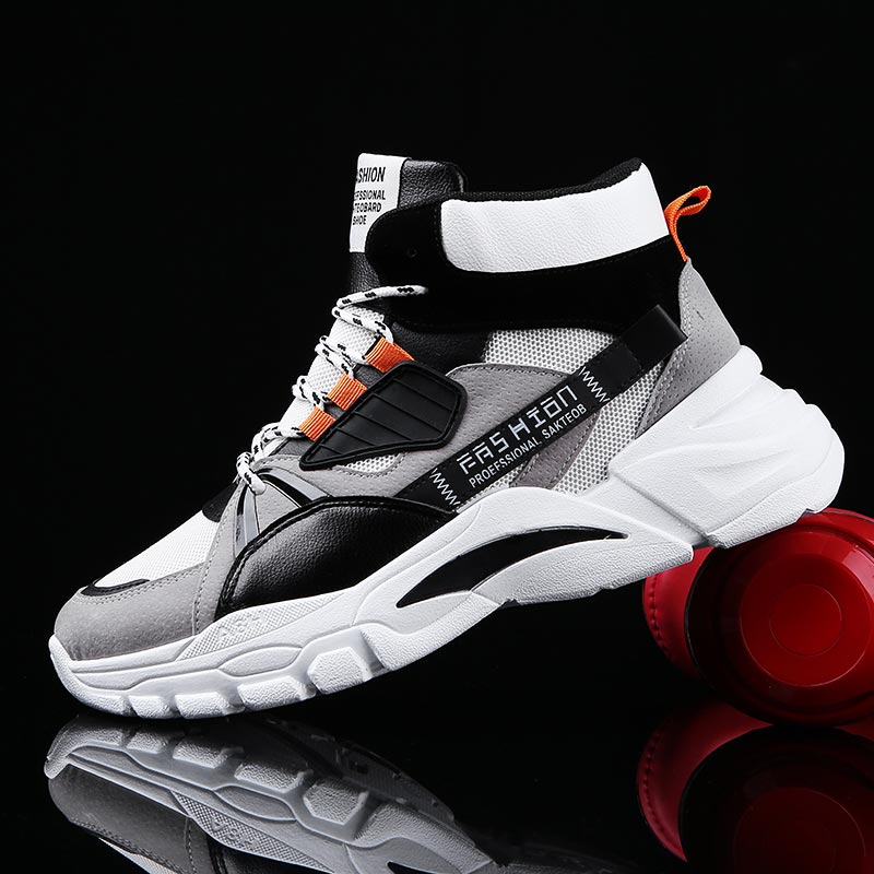 Hightop Musim Panas Pria Sepat - Men'S Fashion Grey Jeans ulasan dan harga