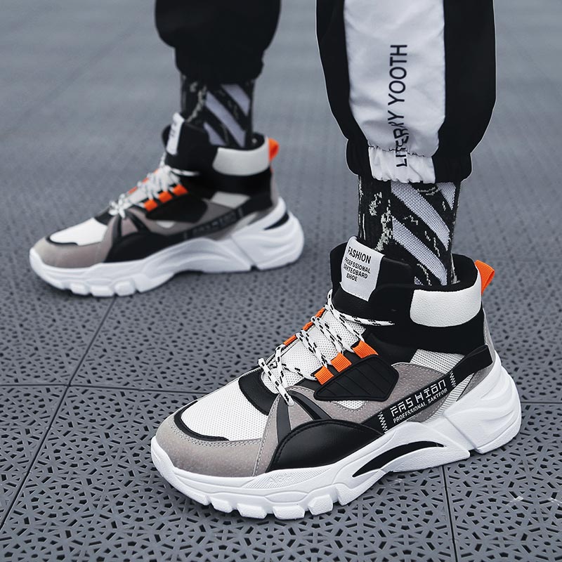 Hightop Musim Panas Pria Sepat - Men'S Fashion Grey Jeans ulasan dan harga